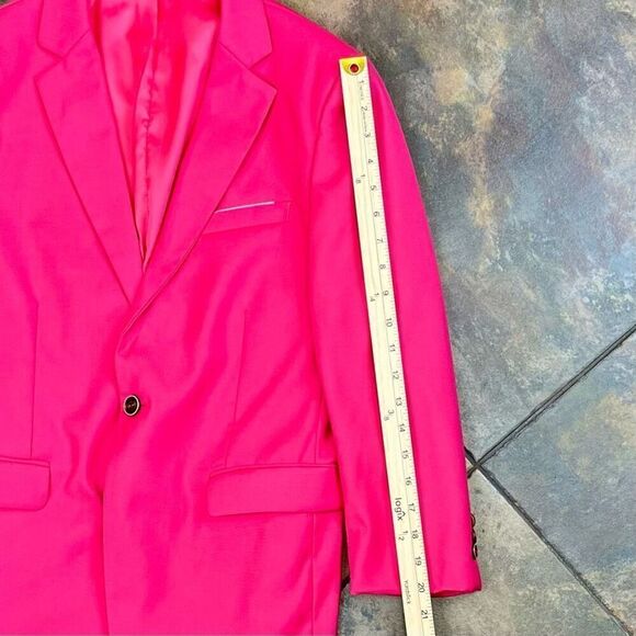 Men’s Formal Pink Suit Size XXS 32 - Picture 7 of 16